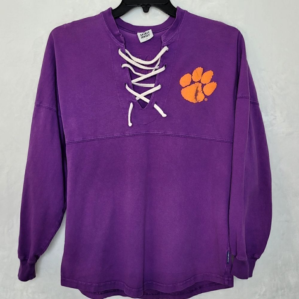 Spirit Jersey Clemson Tigers Shirt Size XS‎